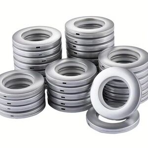 Vintage Style Curtain Grommets - Matte Silvery